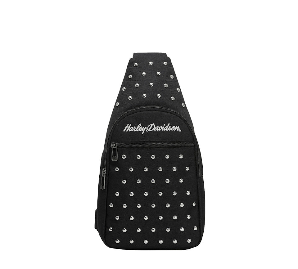 Borsa a tracolla Moonshadow con borchie