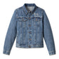 Giacca in denim Essential Bar & Shield da donna - Indaco medio
