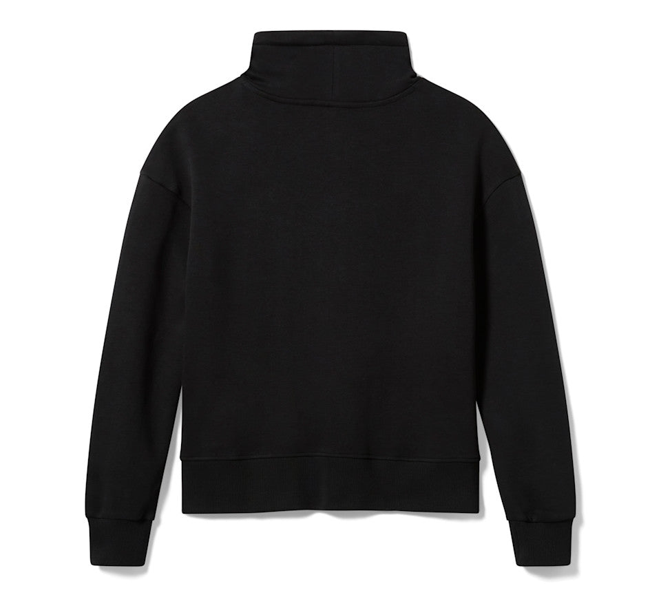 Maglia da donna H-D Essential in pile con collo a imbuto