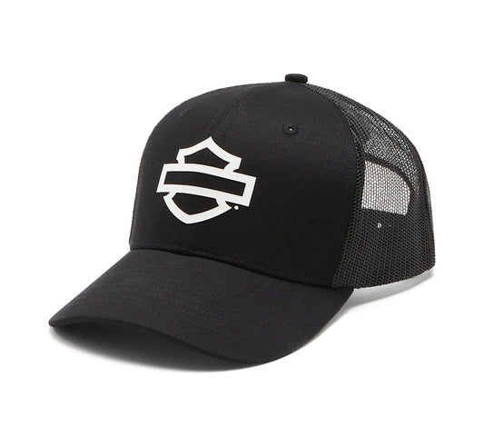 Cappellino Uomo Harley regolabile con logo - Nero