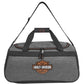 Borsa sportiva Harley-Davidson® con logo Bar & Shield e tracolla regolabile - Grigio melange