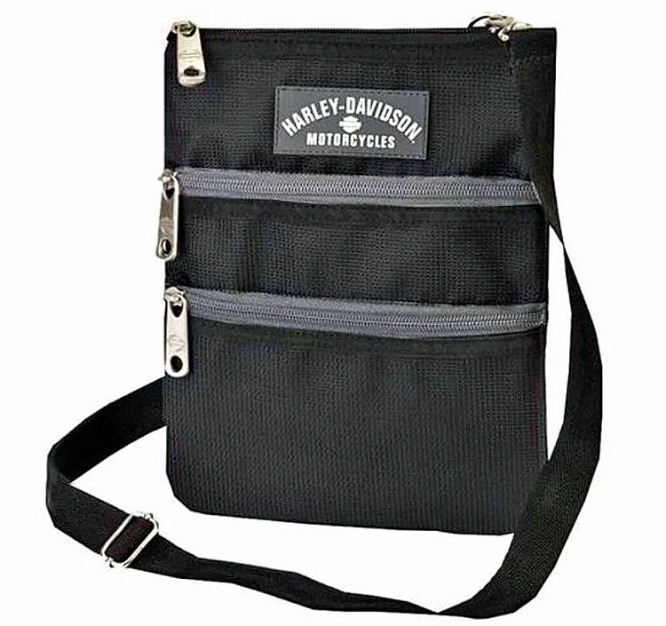 Borsa a tracolla nera da donna Harley-Davidson® | Borsa a tracolla | Marsupio