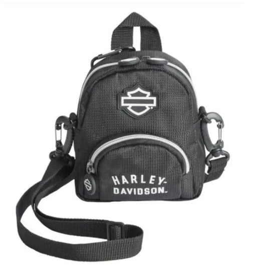 Zaino Harley-Davidson® Mini Me Collection Small, Bianco/Nero