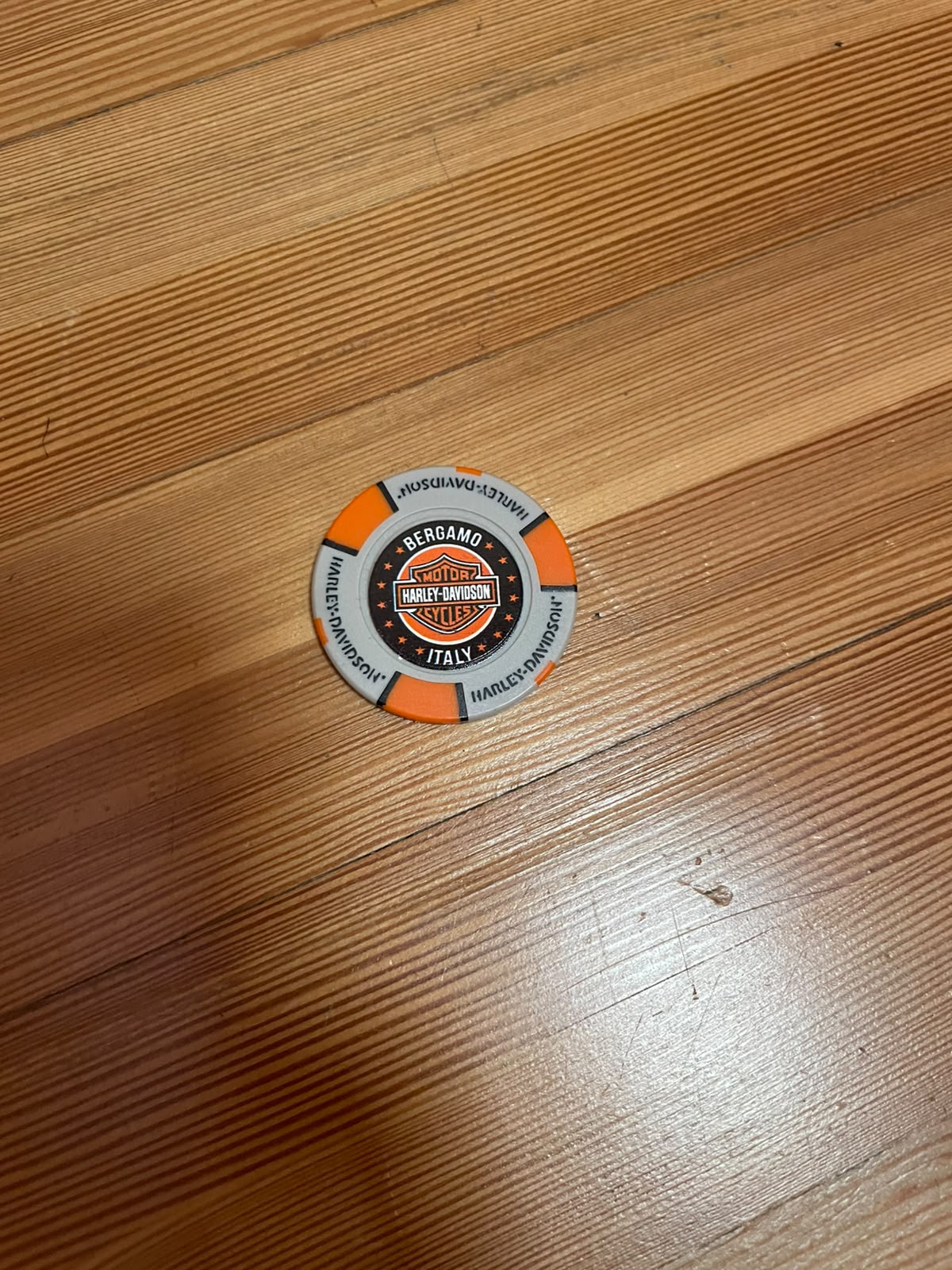 Poker Chips Harley-Davison Bergamo Grey