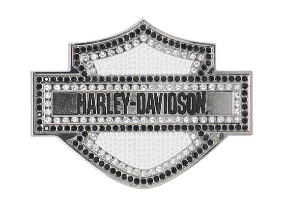 Fibbia “B&S Strass Nichel”