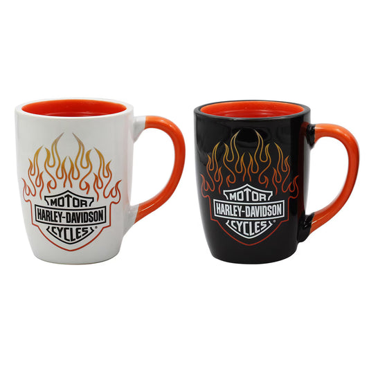 Set di tazze HD B&S Flames che cambiano colore