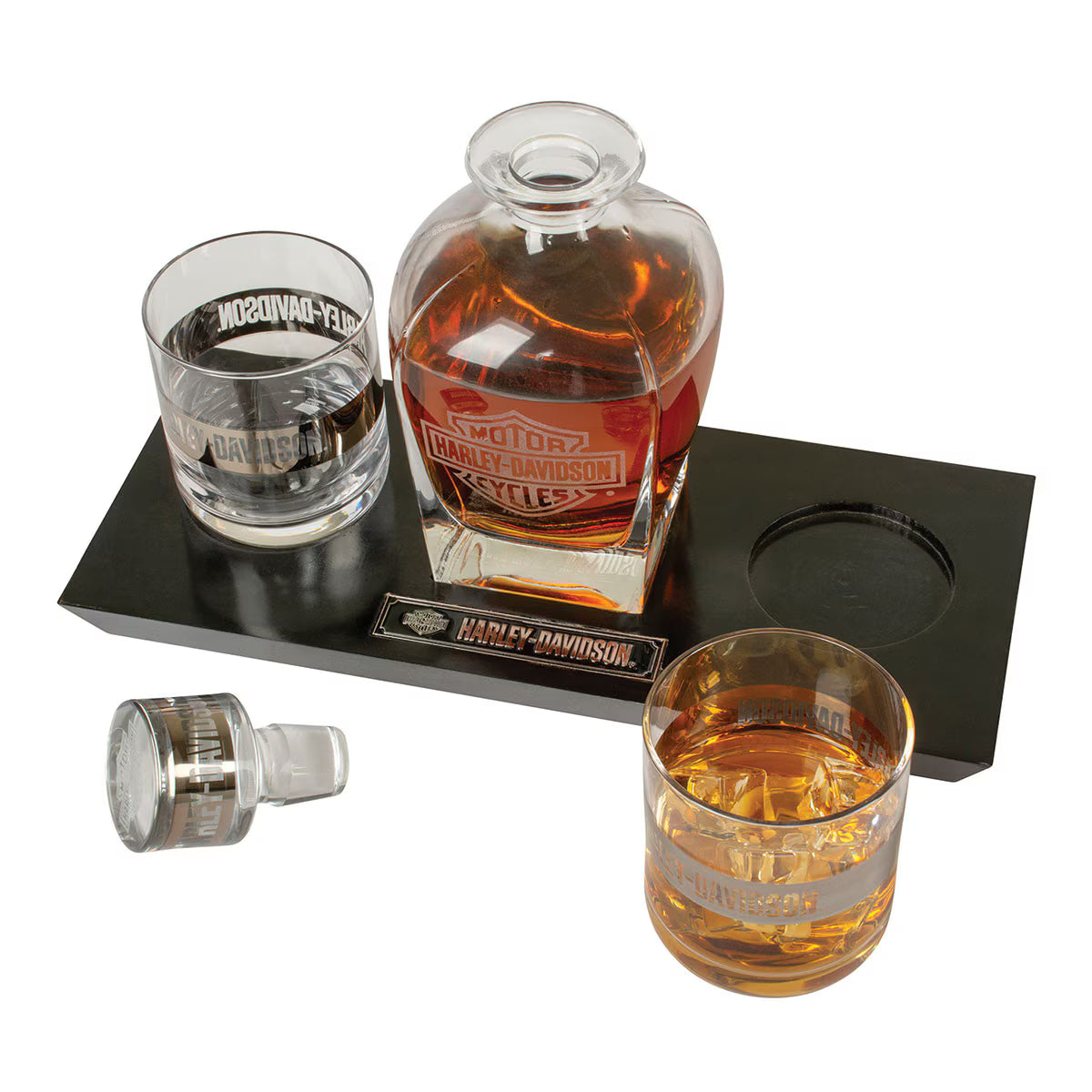 Set decanter Harley-Davidson