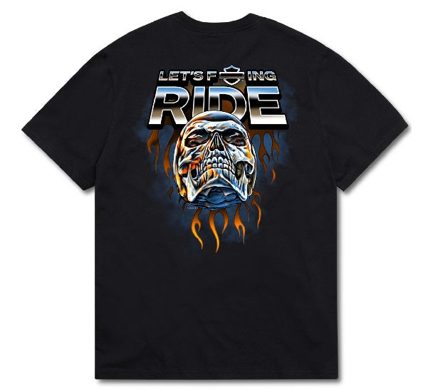 Harley-Davidson® T-Shirt LFR Chrome Skull