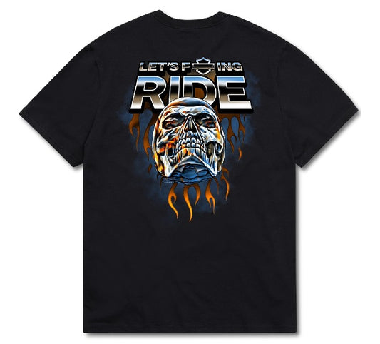 Harley-Davidson® T-Shirt LFR Chrome Skull