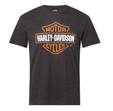 T-Shirt B&S Vintage BLK Harley-Davidson Bergamo