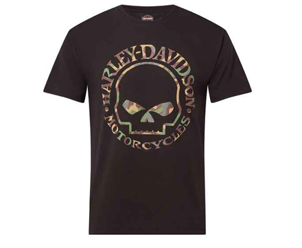 T-Shirt WG Camo Harley-Davidson Bergamo