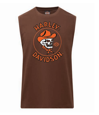 Canotta Cowboy Harley-Davidson Bergamo