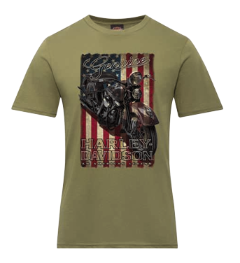 T-Shirt Americana Harley-Davidson Bergamo