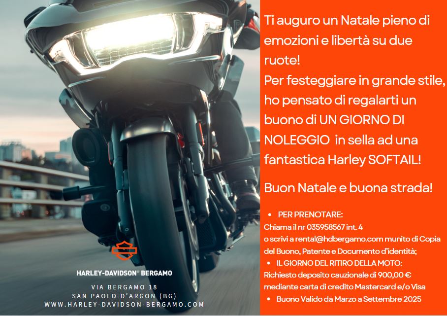 BUONO PER NOLEGGIO SOFTAIL