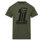T-Shirt Dark Trait Military Green Harley-Davidson Bergamo