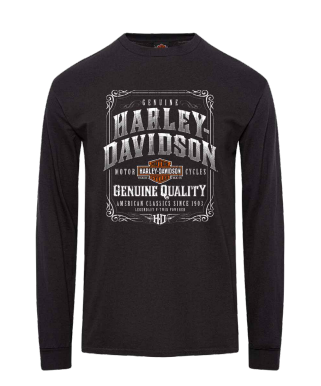 Maglia a manica lunga Wanted Harley-Davidson Bergamo