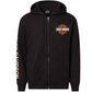 Felpa con cappuccio e cerniera BLK B&S Zip Hoody Harley-Davidson Bergamo