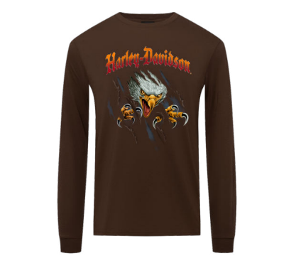 Maglia a manica lunga Born Wild Harley-Davidson Bergamo