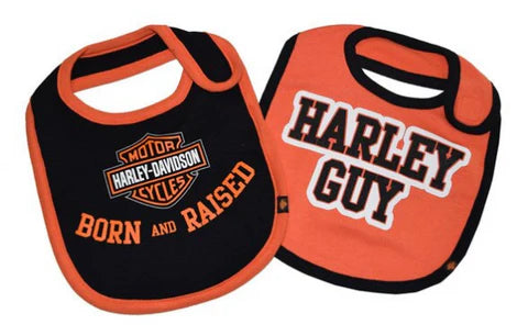 Harley-Davidson set 2 bavaglini B&S