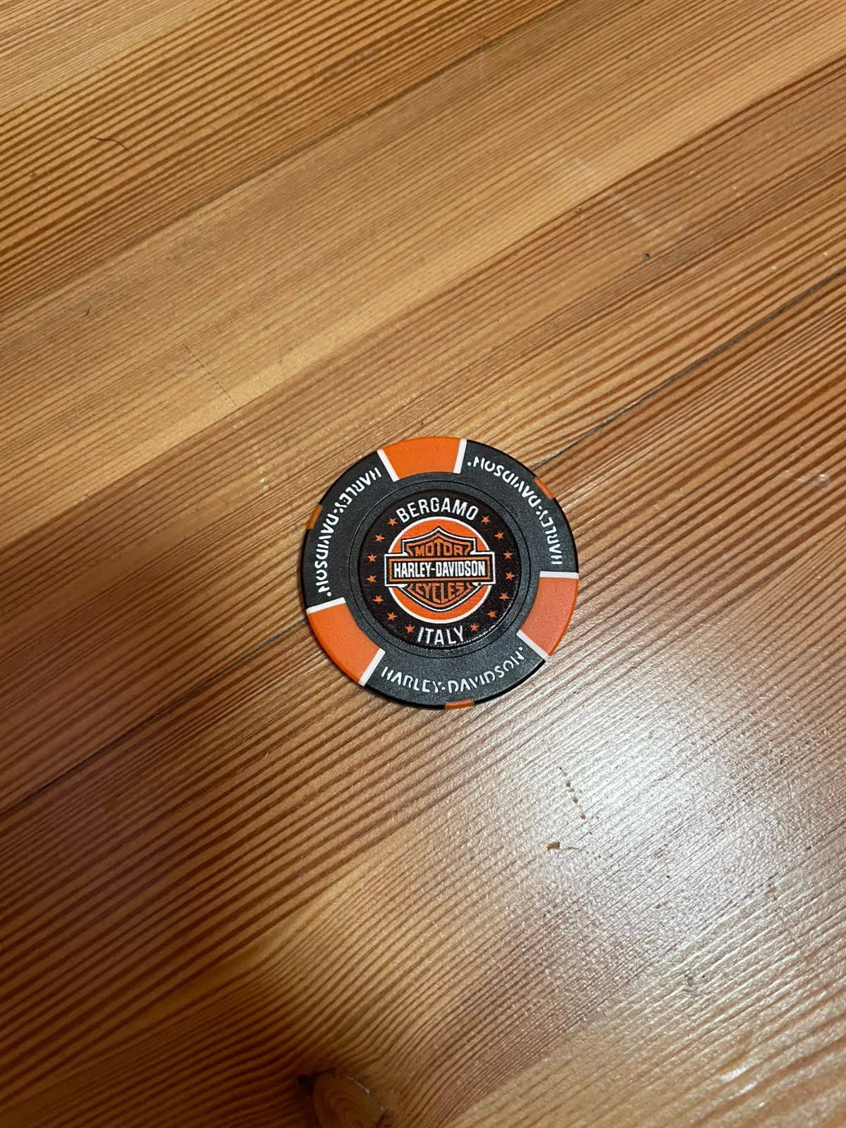 Poker Chips Harley-Davison Bergamo Black
