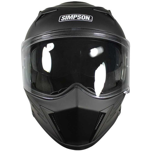 Casco Simpson Darksome - Nero opaco