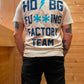T-Shirt Fu**ing Factory Team bianca HD Bergamo