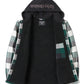 Giacca Harley-Davidson® Traveler Hooded Shirt Jacket - Plaid - Harley Black & Rainforest