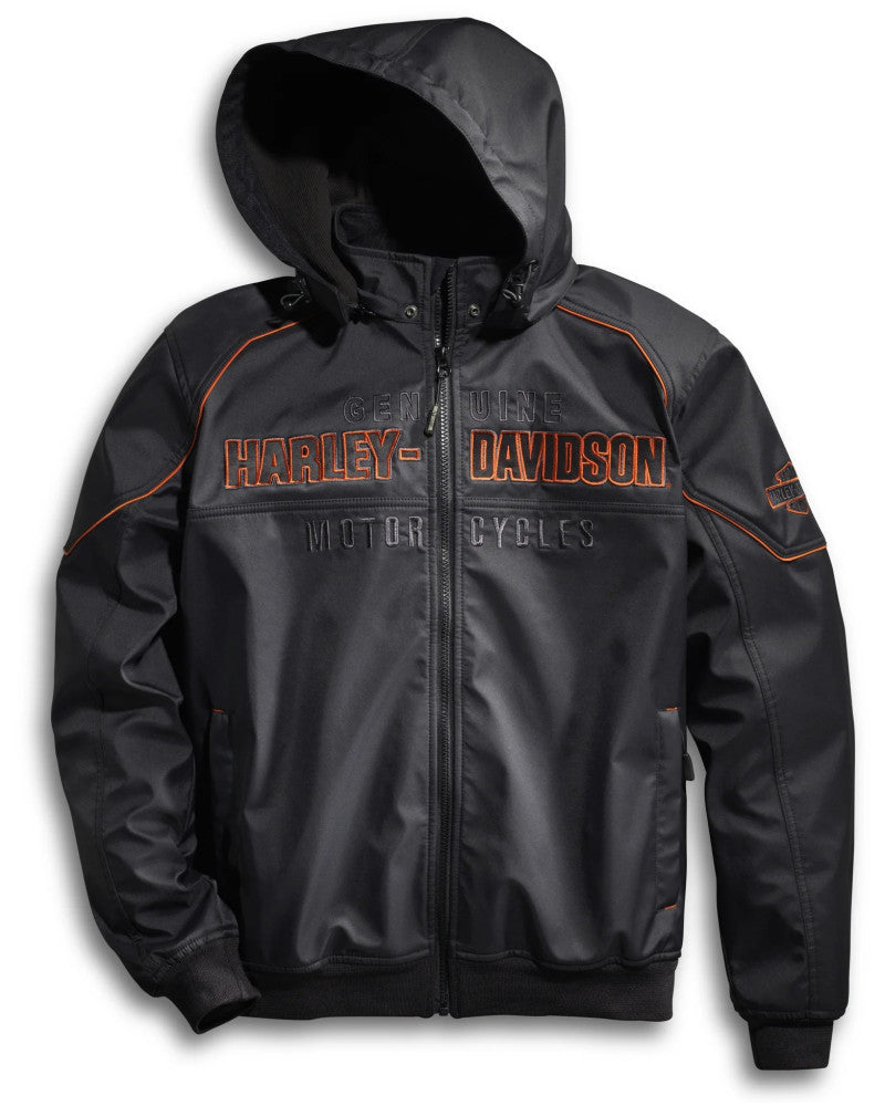 Giacca Harley-Davidson® Men's Idy ll Windproof Soft Shell Jacket Black