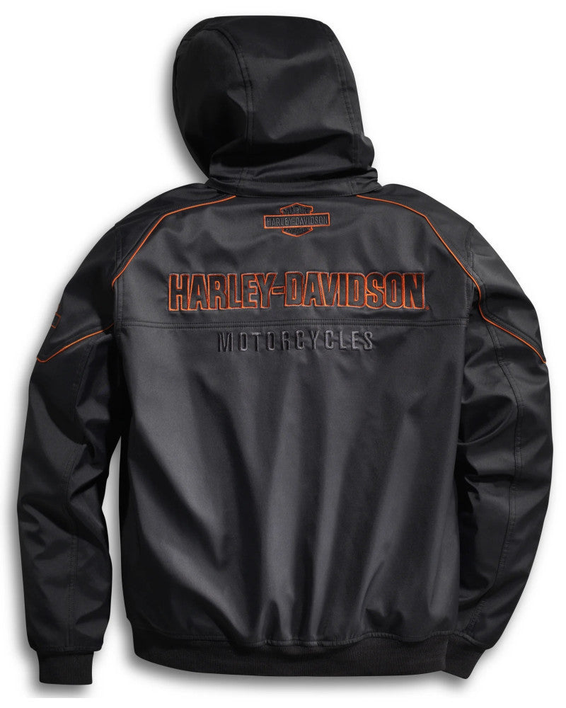 Giacca Harley-Davidson® Men's Idy ll Windproof Soft Shell Jacket Black