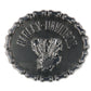 Fibbia per cintura Harley-Davidson Knucklehead Biker Chain in nichel