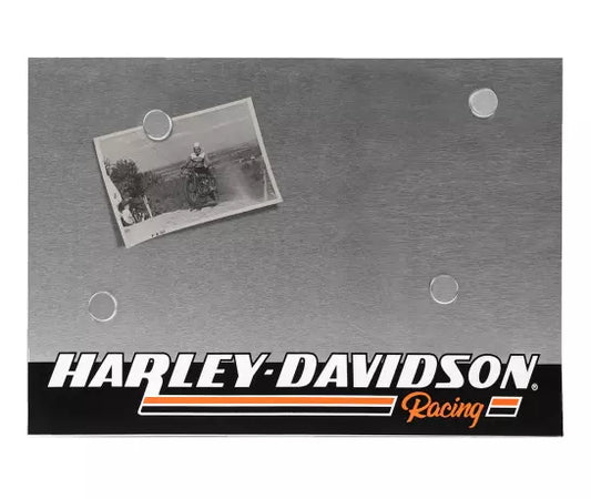 Harley-Davidson® Racing Steel Magnetic Message Board