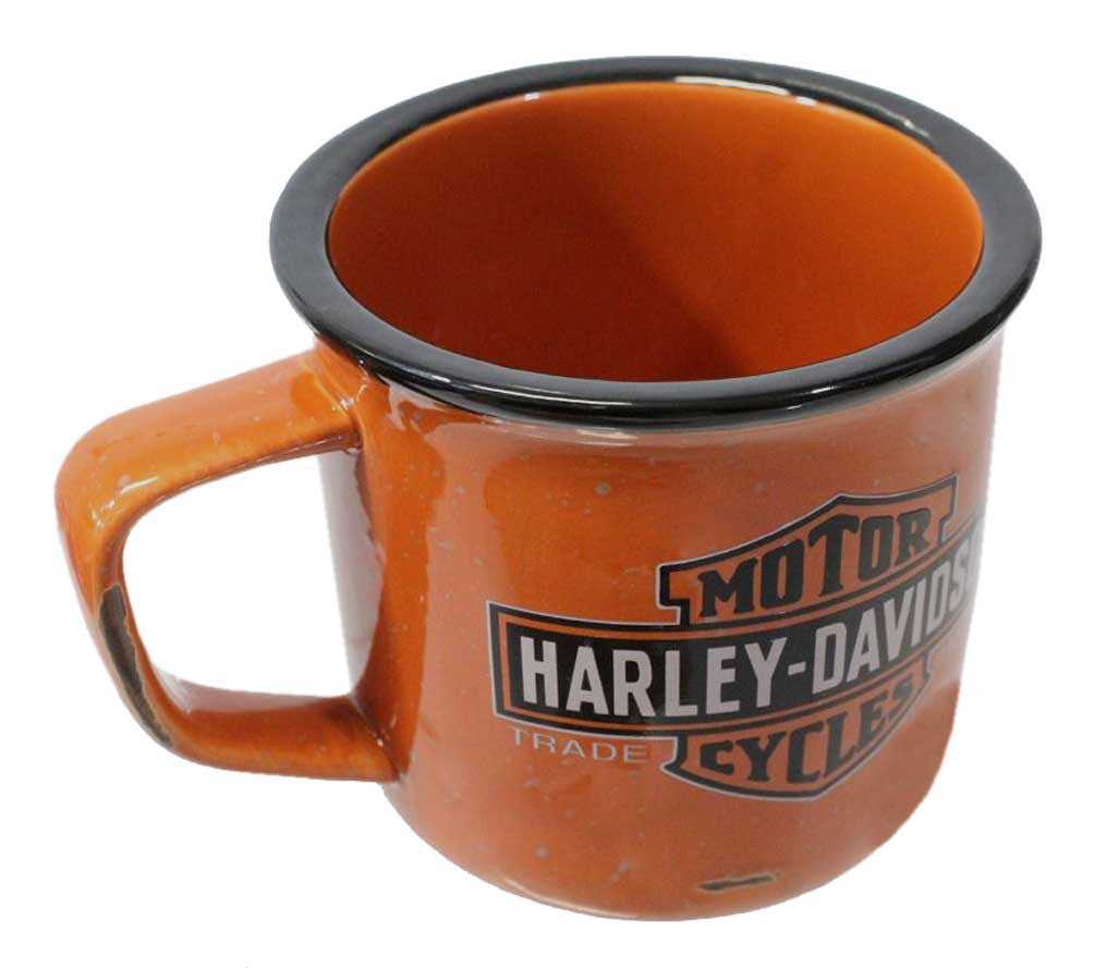 Tazza da campeggio con logo Harley-Davidson® Trademark Bar & Shield - 14 oz.