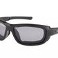 Occhiali da sole Harley-Davidson Genera Shiny Black & smoke fotocromatici + polarizzati