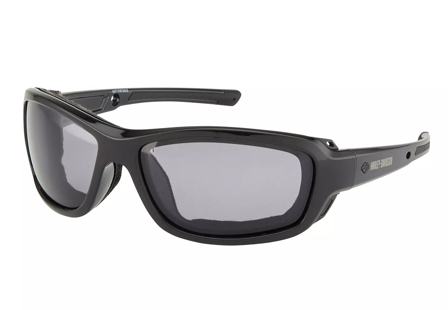 Occhiali da sole Harley-Davidson Genera Shiny Black & smoke fotocromatici + polarizzati