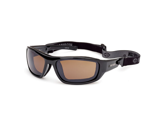 Occhiali da moto Harley-Davidson colore ambra migliorato