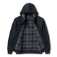 Felpa zippata con cappuccio Harley-Davidson® Plaid Lined – Black