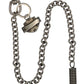 Catena per portafoglio da uomo Harley-Davidson® Bar & Shield con molla, lunghezza 24 pollici, nichel anticato