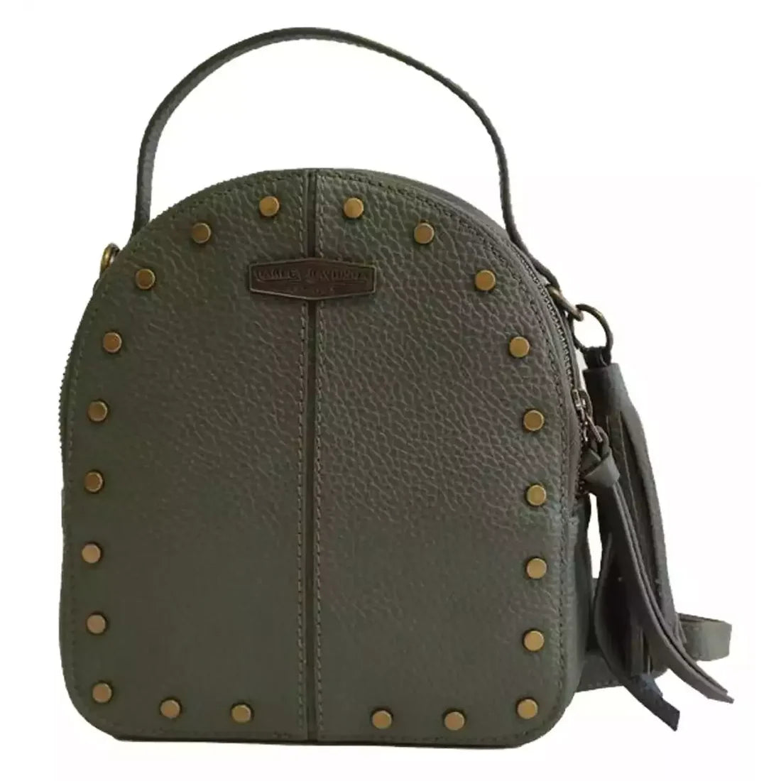Zaino convertibile in pelle da donna Harley-Davidson® Midnight Rider - Verde oliva