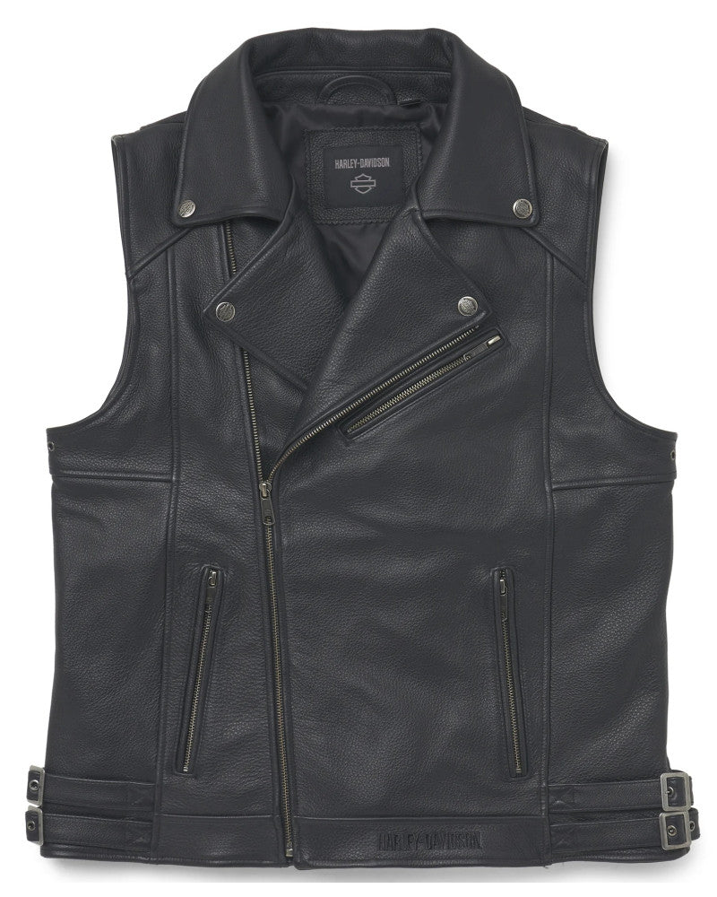 Gilet Harley-Davidson® Men's Layton Leather Vest
