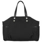 Borsa tote da donna Harley-Davidson® con teschio Willie G decorato, in poliestere, nera