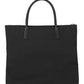 Borsa tote piatta da donna Harley-Davidson® con teschio Willie G decorato, nera
