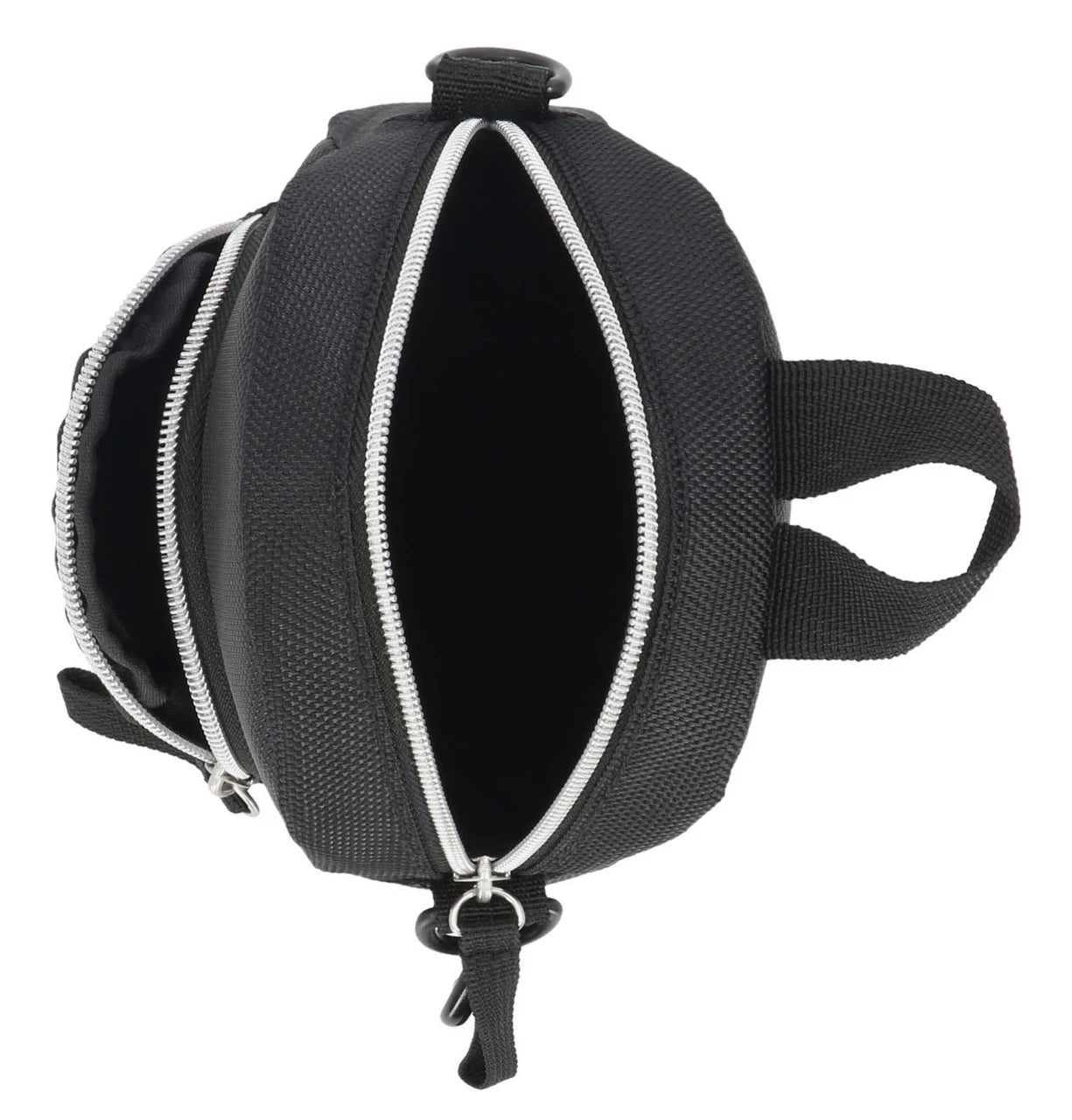 Mini zaino convertibile Harley-Davidson® con logo Bar & Shield, nero