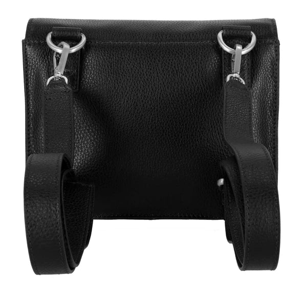 Zaino da donna Harley-Davidson® Core Stud B&S in vera pelle, nero