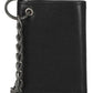 Portafoglio a tre ante da uomo Harley-Davidson® Bar & Shield Core Pebble Chain, nero