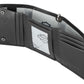 Portafoglio medio a tre ante da uomo Harley-Davidson® con logo Nail Head, barra aperta e scudo, con catena