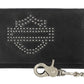 Portafoglio da camionista da uomo Harley-Davidson® con logo a barra aperta e scudo, con catena