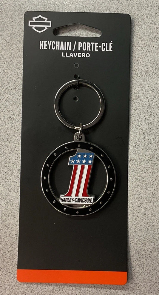Portachiavi Harley-Davidson #1 Coin-Style Key Chain