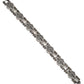 Bracciale Harley-Davidson con catena bicolore Bar & Shield da 9 pollici