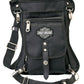 BORSELLO DA GAMBA HARLEY-DAVIDSON NERO