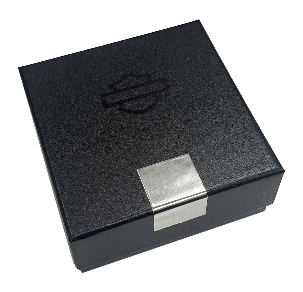 Bracciale da uomo Harley-Davidson® con maglie a catena Curb Chain da 9 pollici, in acciaio inossidabile